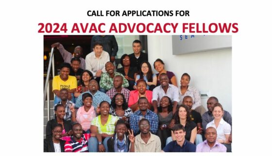 AVAC Advocacy Fellows Program 2024 Opportunity Desk   AVAC Advocacy Fellowship 2024 560x321 