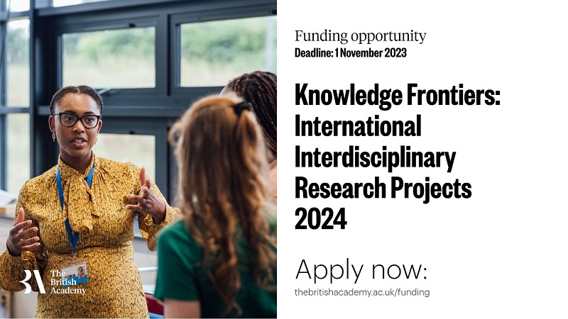 knowledge frontiers international interdisciplinary research projects 2024