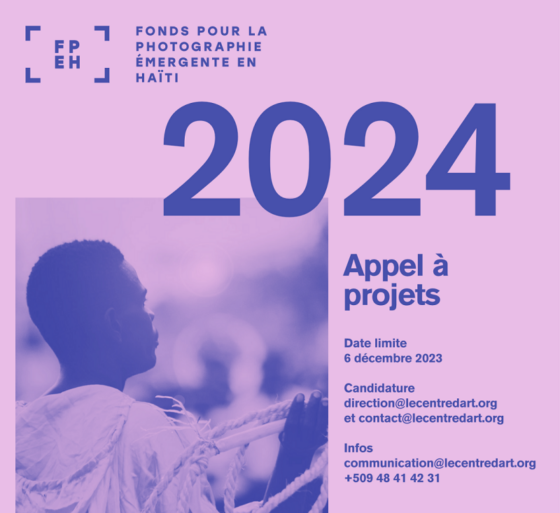 Call For Applications Fund For Emerging Photography In Haiti 2024   Fund For Emerging Photography In Haiti 2024 560x513 