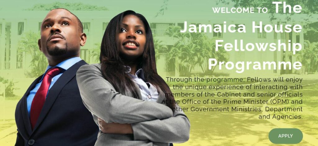 Jamaica House Fellowship Programme 2024 Opportunity Desk   Jamaica House Fellowship Programme 2024 1024x473 