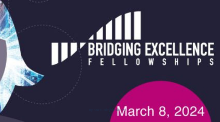 Bridging Excellence Postdoctoral Fellowship Program 2024 Opportunity Desk   Bridging Excellence Postdoctoral Fellowship Program 2024 768x427 