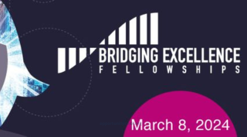 Bridging Excellence Postdoctoral Fellowship Program 2024 Opportunity Desk