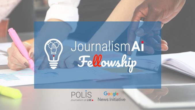 JournalismAI Fellowship Programme 2024 (up to £6,000) – Opportunity Desk