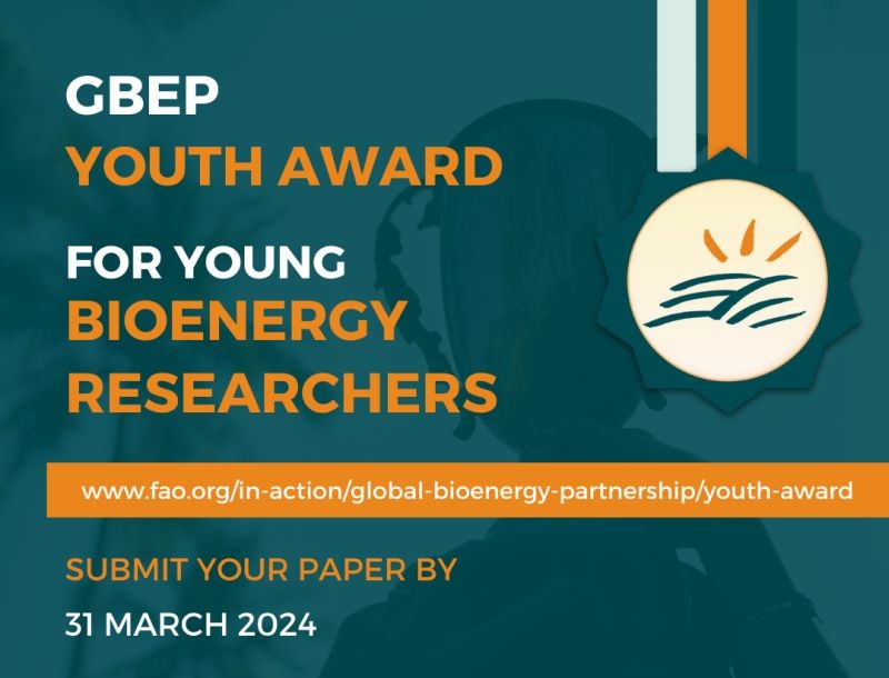 Call For Papers Global Bioenergy Partnership GBEP Youth Award 2024   Global Bioenergy Partnership GBEP Youth Award 2024 