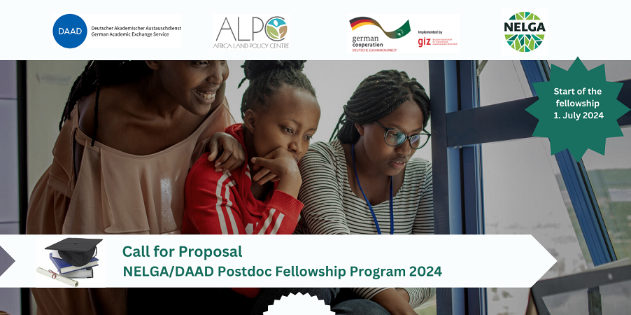 NELGA/DAAD Postdoctoral Fellowships 2024/2025 – Opportunity Desk