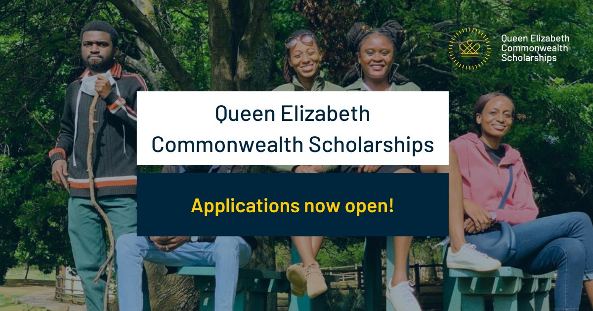 Queen Elizabeth Commonwealth Scholarships 20242025 Round 2 (Fully