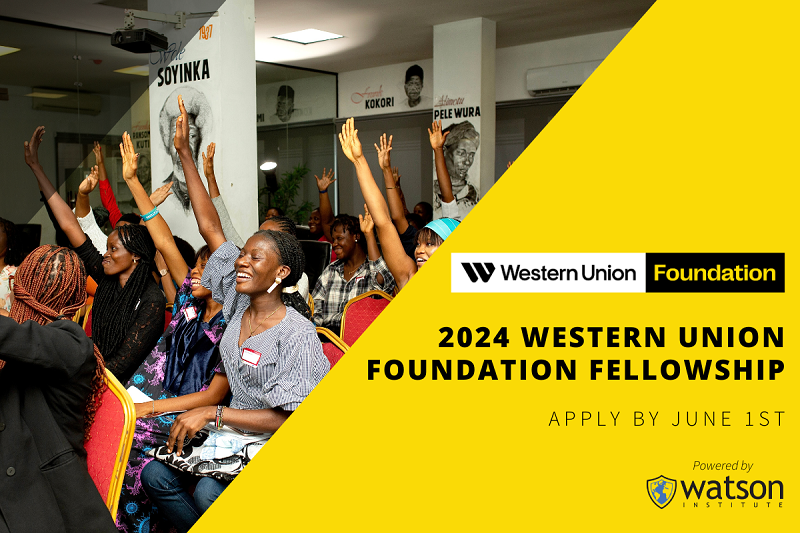 Western Union Foundation Fellowship Program 2024 For Changemakers 