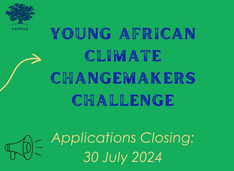 Ashoka Young African Climate Changemakers Challenge 2024 Opportunity Desk