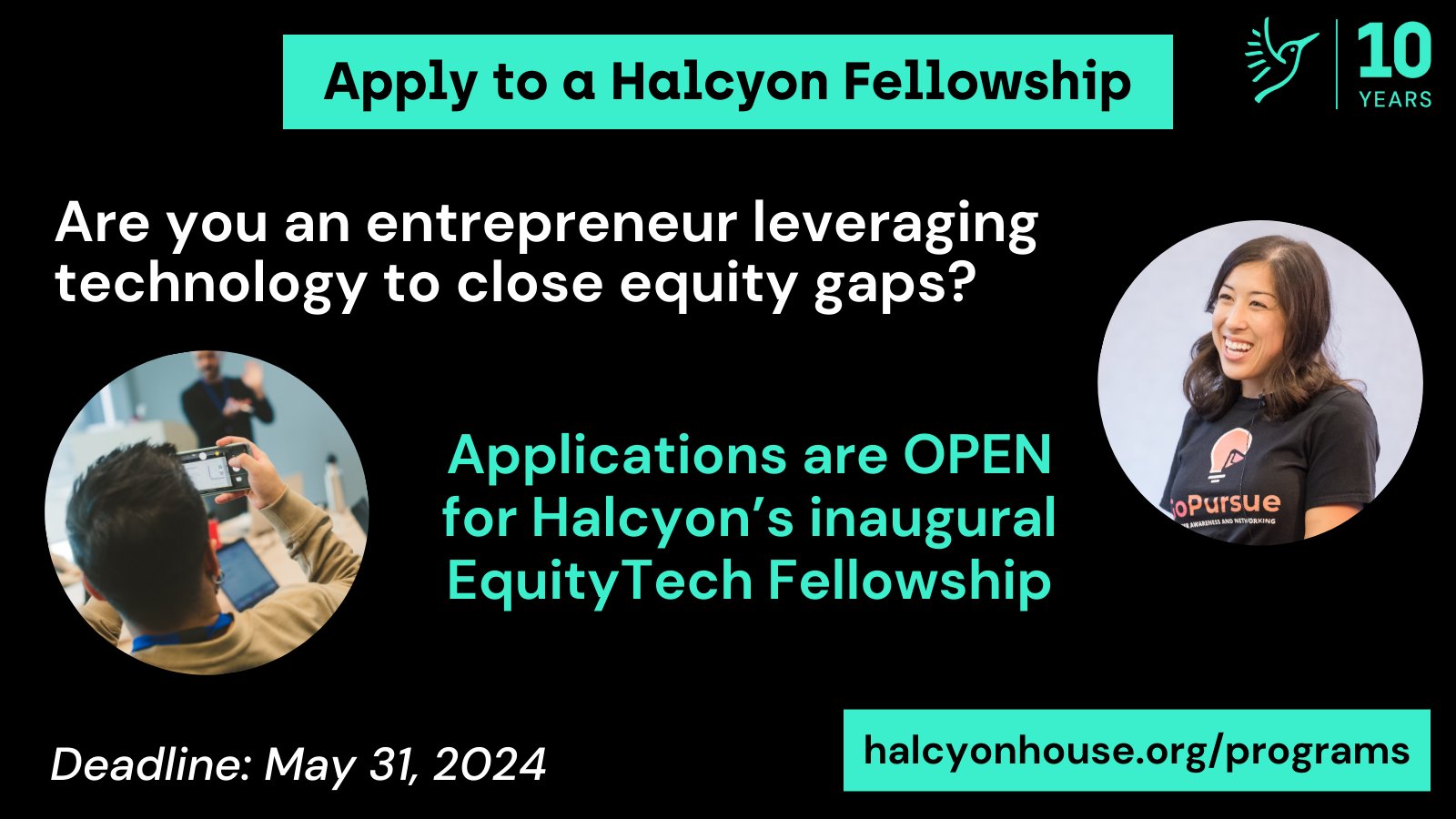 Halcyon EquityTech Fellowship 2024 ($10,000 Equity-free stipend ...