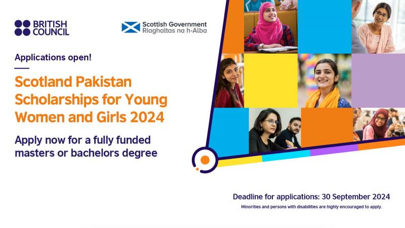 Scotland Pakistan Scholarships for Young Women & Girls 2024 ...