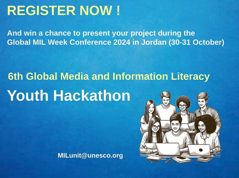 UNESCO Global Media & Information Literacy Week Youth Hackathon 2024 ...