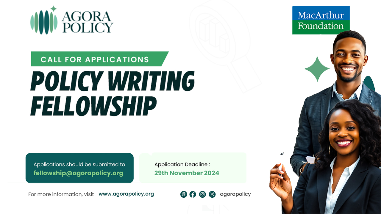 Agora Policy Writing Fellowship 2025 Opportunity Desk