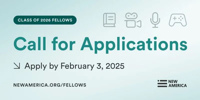  New America Fellows Program Class of 2026 – Opportunity Desk Motiv 