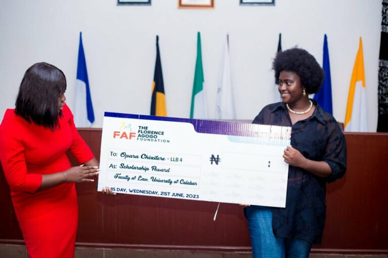 Florence Agogo Foundation Scholarship 2025 (up to ₦100,000