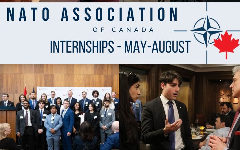 NATO Association of Canada Summer Internship 2025 Opportunity Desk