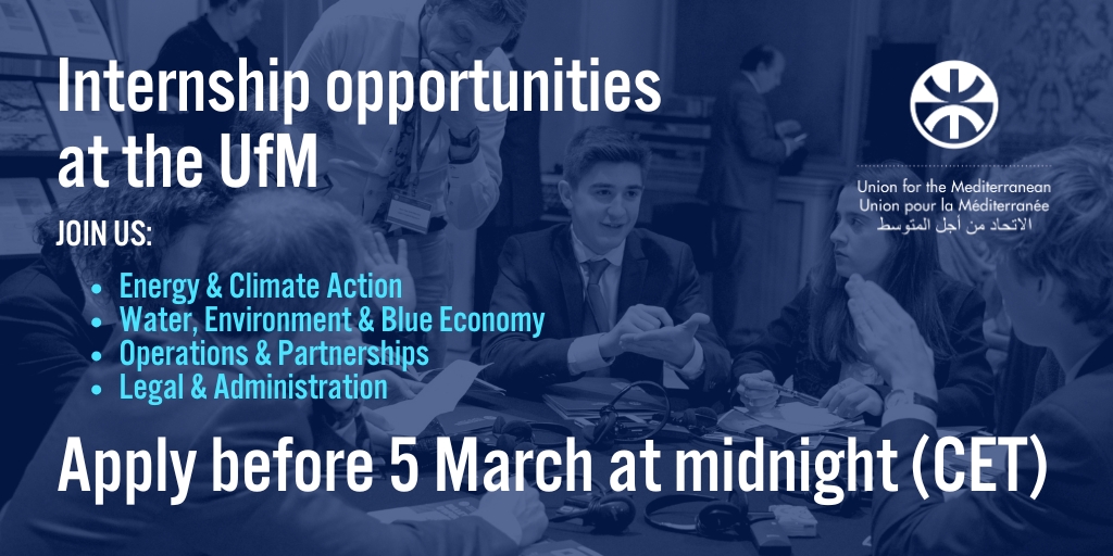 Union for the Mediterranean (UfM) Internship Program 2025 – Opportunity ...