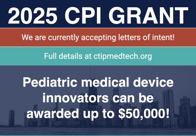 CTIP Catalyzing Pediatric Innovation Grant 2025 (Up to $50,000)