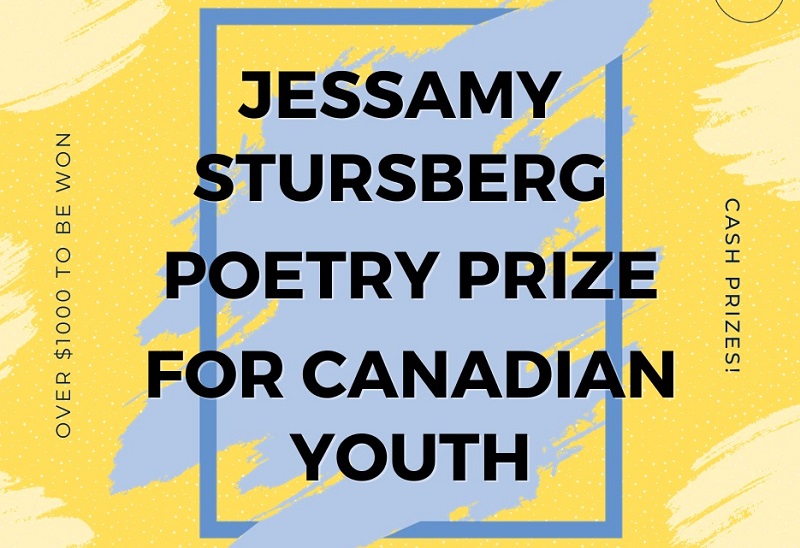 Jessamy Stursberg Poetry Prize 2025 for Canadian Youth