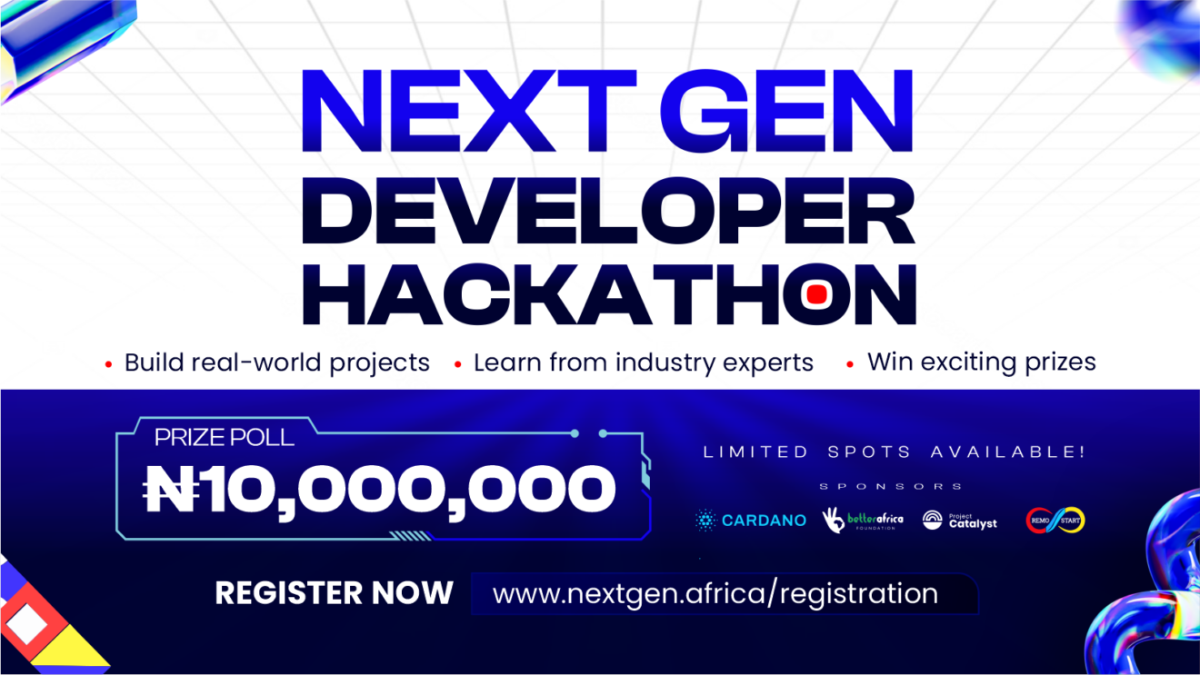 NextGen Developers Hackathon 2025 for Young Africans (up to N10,000,000 ...