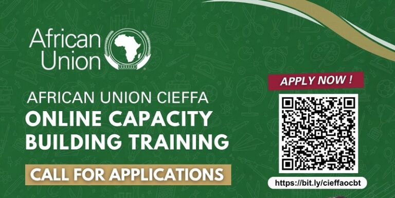 African Union CIEFFA Online Capacity Building Training 2025 (Fully-funded)
