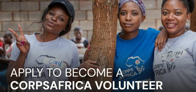 CorpsAfrica Volunteers Program 2025-2026
