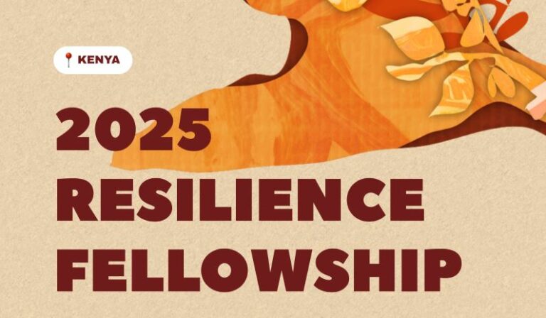 Resilience Fellowship 2025-2026 for East African Changemakers (Stipend available)