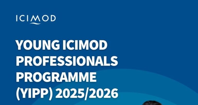 Young ICIMOD Professionals Programme (YIPP) 2025/2026 (Funded)