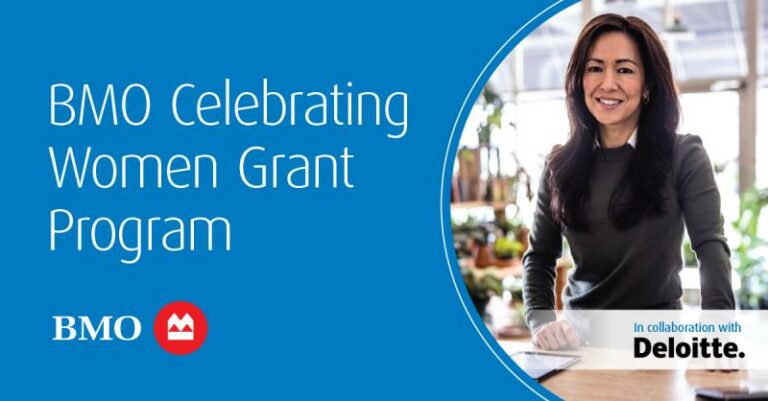 BMO Celebrating Women Grant Program 2025 (up to $10,000 CAD)