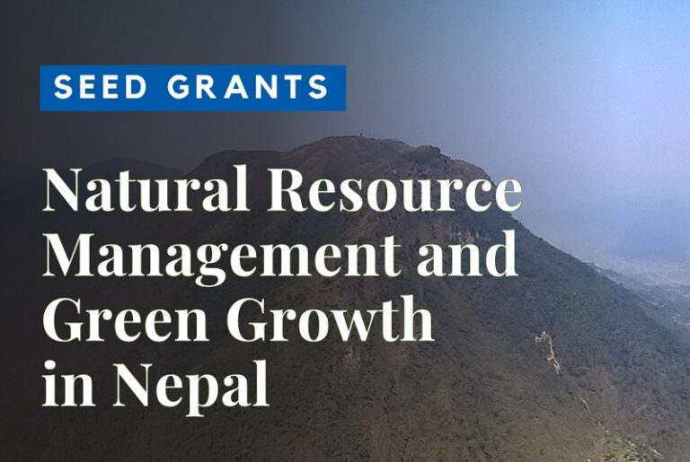 EJN Seed Grants for Media Outlets to Cover Natural Resource Management and Green Growth in Nepal 2025 (up to €4,500)