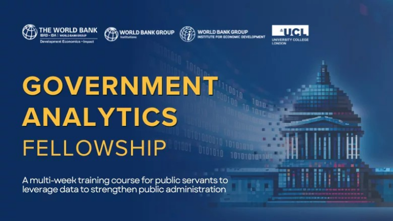 World Bank Group Government Analytics Fellowship 2026 (Funded)