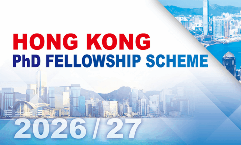 Hong Kong PhD Fellowship Scheme (HKPFS) 2026/2027 (Funded ...