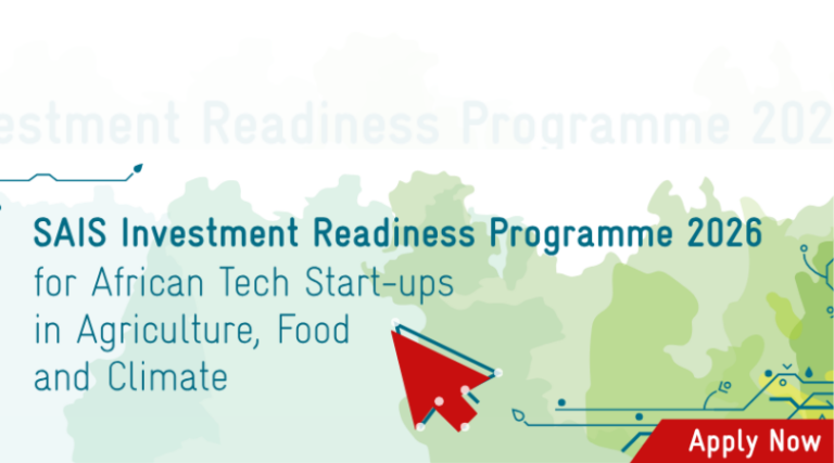 SAIS Investment Readiness Programme 2026 (Fully-funded)