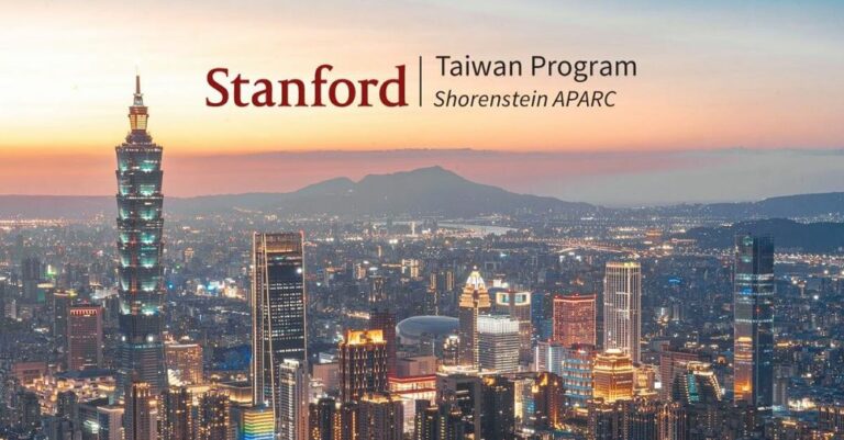 Taiwan Program Visiting Fellowship 2026-2027 at Stanford ($30,000)