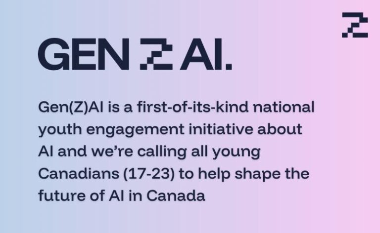 Gen(Z)AI Program 2025 for Young Canadians