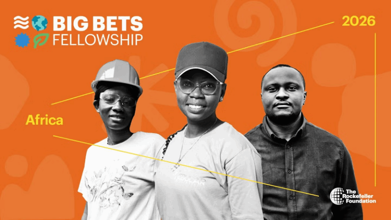 Rockefeller Foundation Big Bets Fellowship: Africa 2026 (Funded)