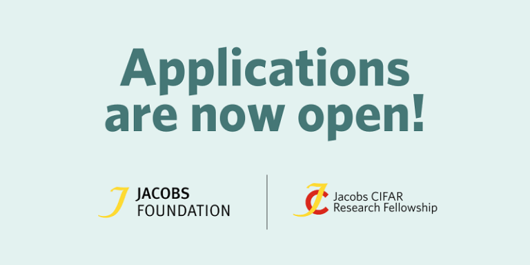 Jacobs CIFAR Research Fellowship Program 2027-2029 (up to CHF 150,000)