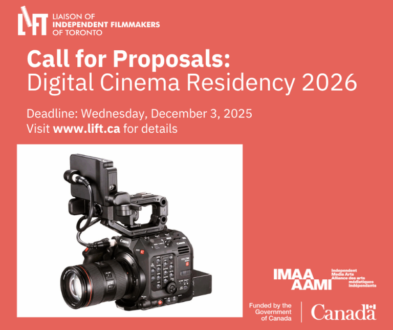 LIFT Digital Cinema Residency 2026 (up to $8,000)