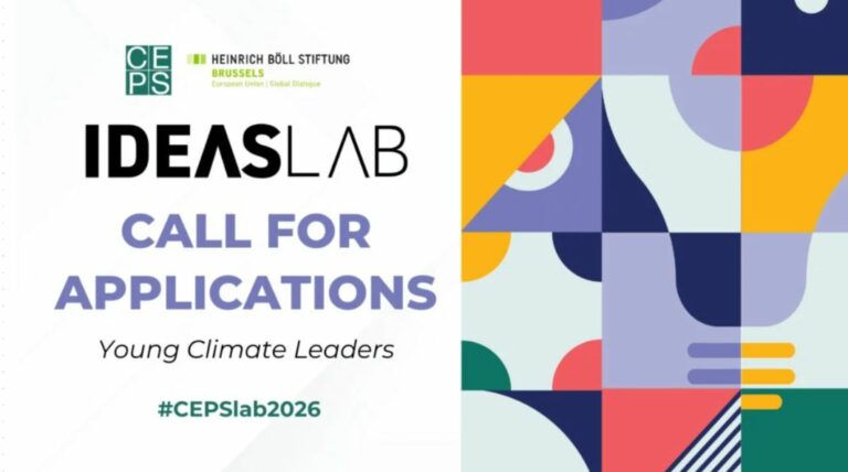 Call for Applications: Young Climate Leaders – Ideas Lab 2026 ...