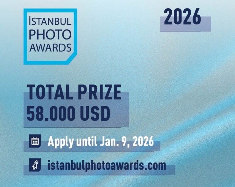 Istanbul Photo Awards 2026 ($58,000 total prize)