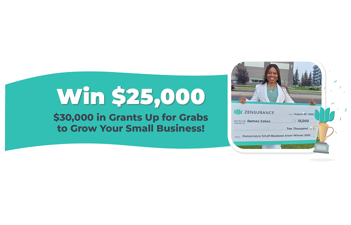 Zensurance Small Business Grant 2026 ($30,000 in grants)