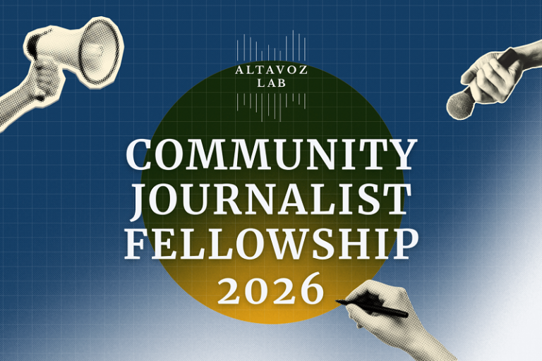 Altavoz Lab Community Journalist Fellowship 2026 (Funded)