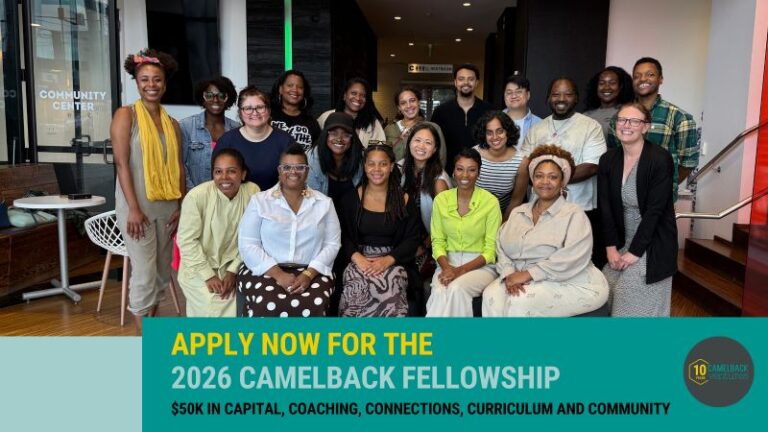 Camelback Fellowship 2026 for Early-stage Entrepreneurs