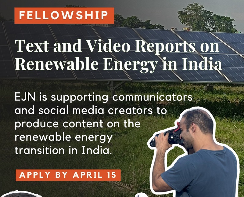 EJN Text and Video Reports on Renewable Energy in India Programme 2026 ...