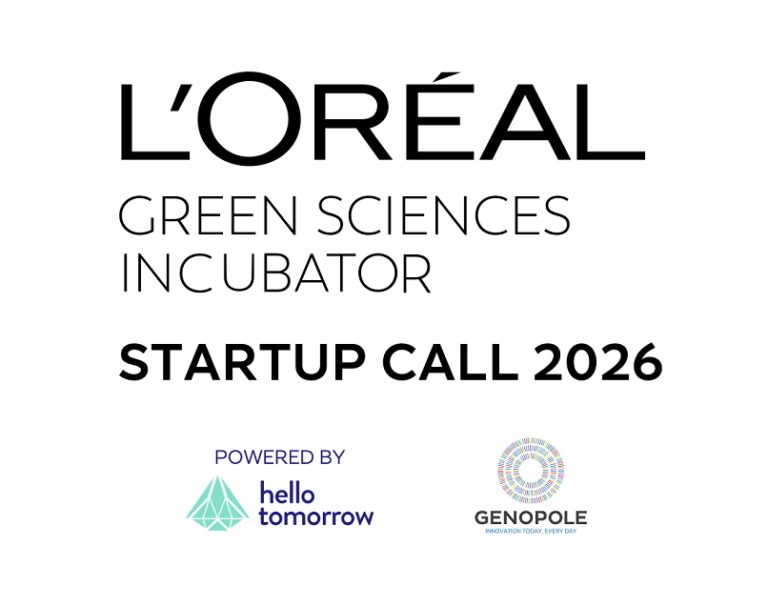 L'Oréal Green Sciences Incubator Startup Call 2026