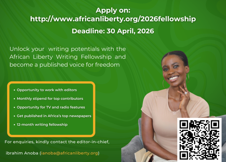 African Liberty Writing Fellowship 2026