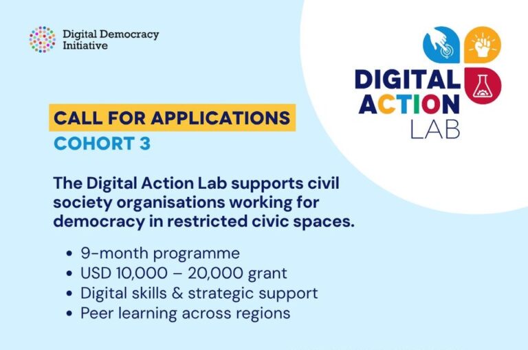 CIVICUS Digital Action Lab Cohort 3