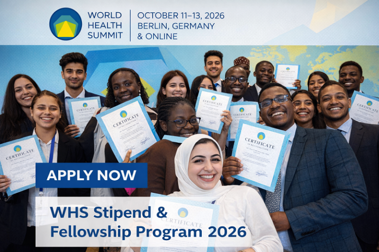 World Health Summit 2026 Stipend & Fellowship Program