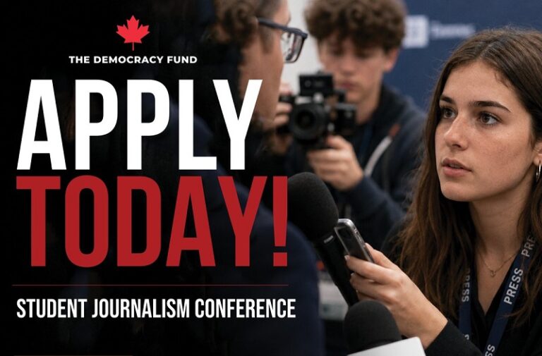 Democracy Fund Student Journalism Conference 2026 (Fully-funded)
