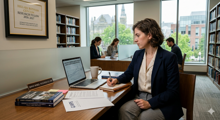 Hillary Rodham Clinton Research Fellow 2026-2027 (up to $70,000)