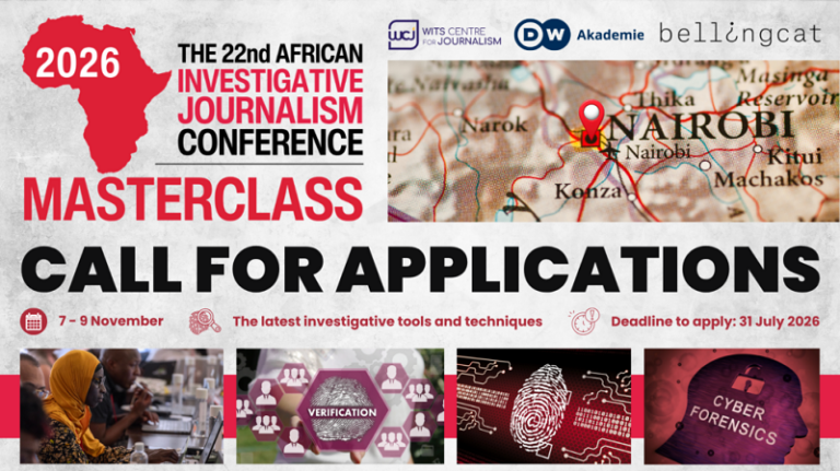 African Investigative Journalism Conference (AIJC) Investigative Journalism Masterclass 2026